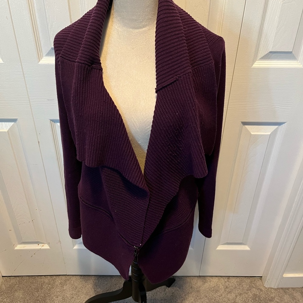 Olsen size S/M cotton blend cardigan